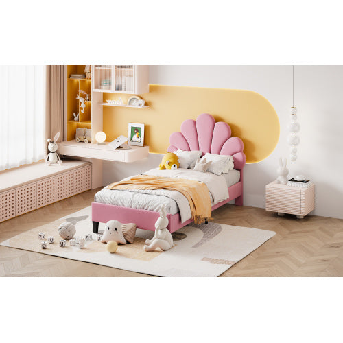 Velvet Girl's Bed