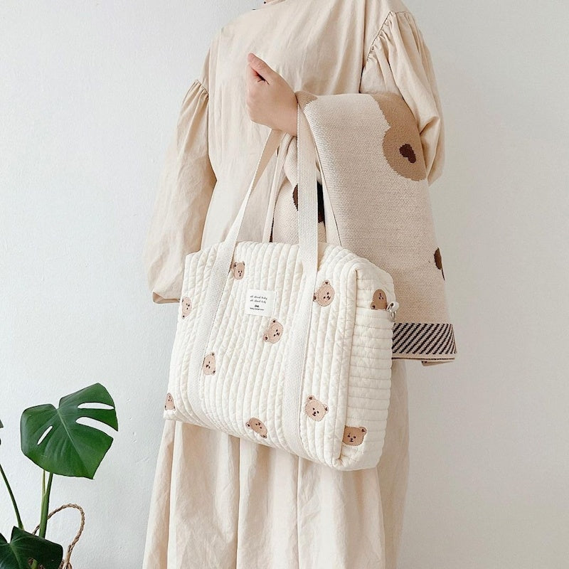 Cotton Stroller Bag