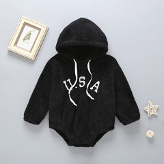 Plush Baby Romper