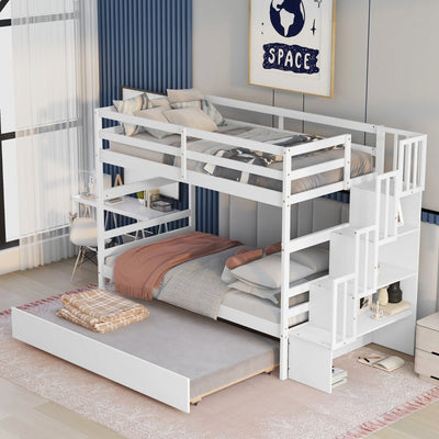 Stairway Storage Bed