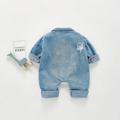 Infant Denim Jumpsuit