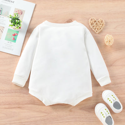 Boys Fashion Sweater Ice Cream Romper