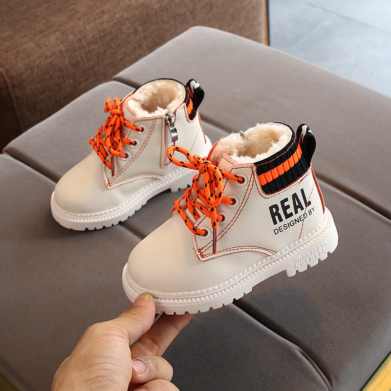 Warm Zipper Boots