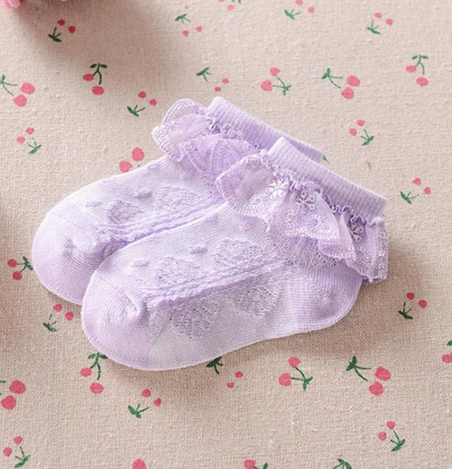 Lace Baby Socks