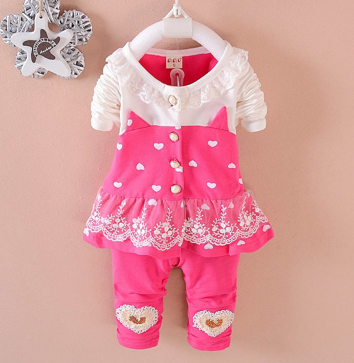 Girls Tracksuit Set