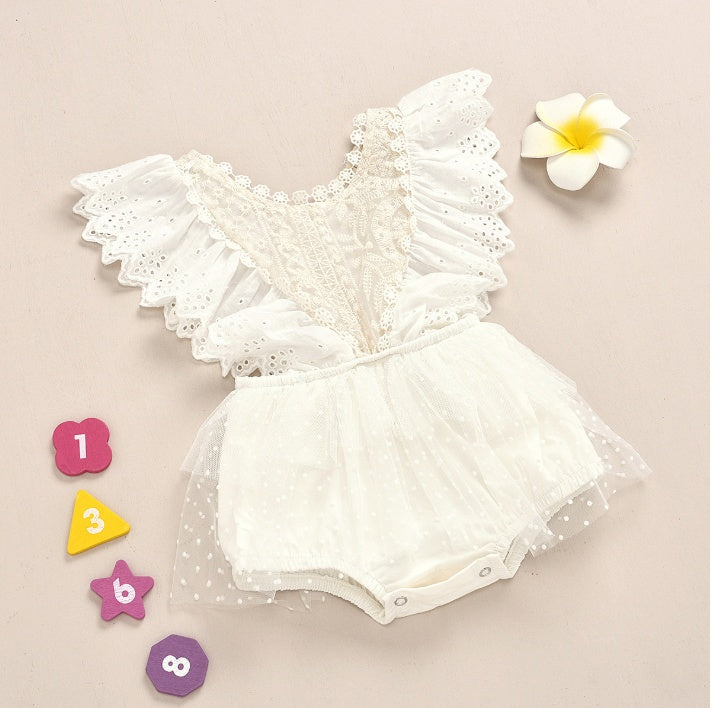 Lace Baby Creeper