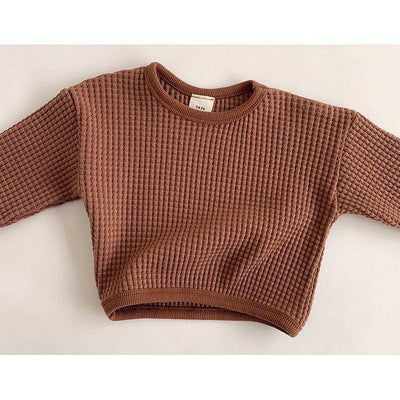 Waffle Pullover Tee
