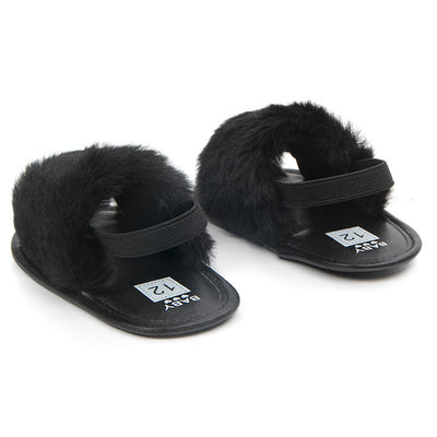 0-1 four-color baby sandals soft bottom toddler shoes elastic comfortable non-slip baby shoes