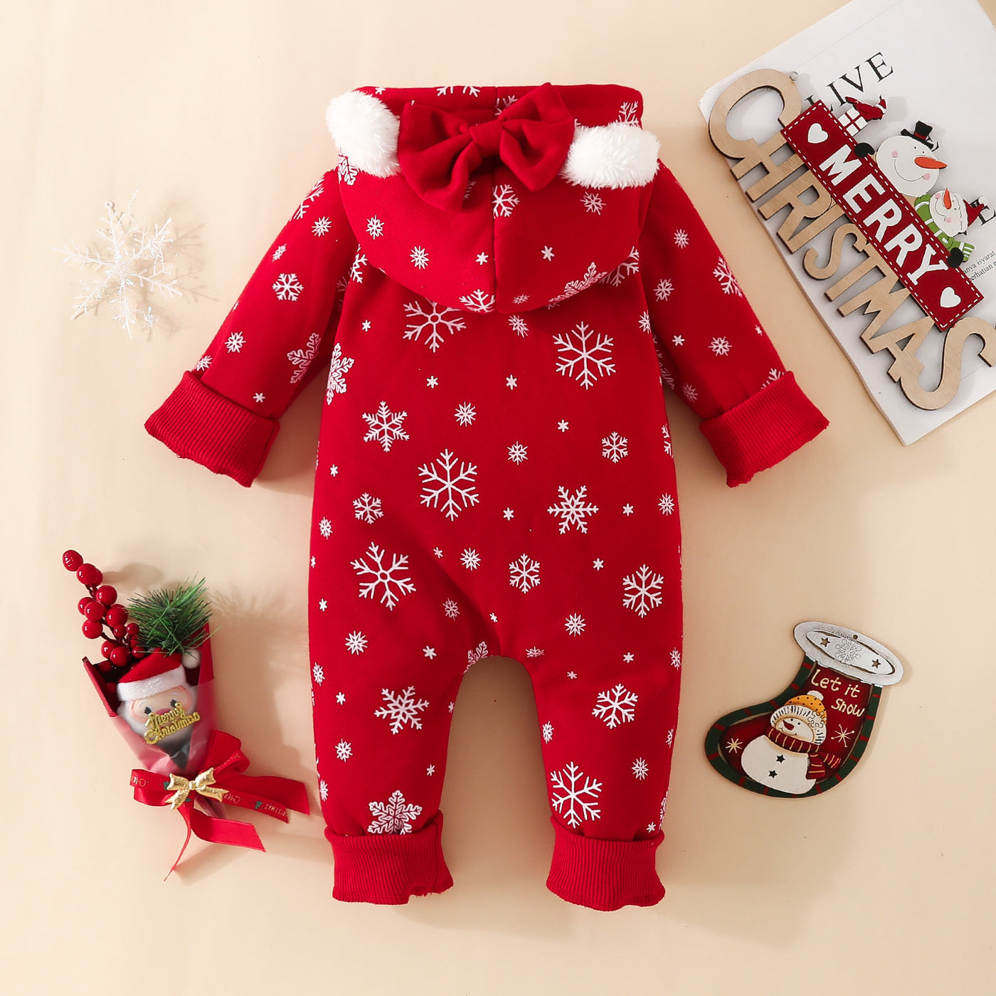 Festive Baby Jumpsuit