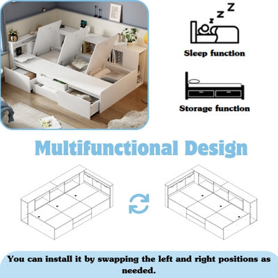 Single Bed White