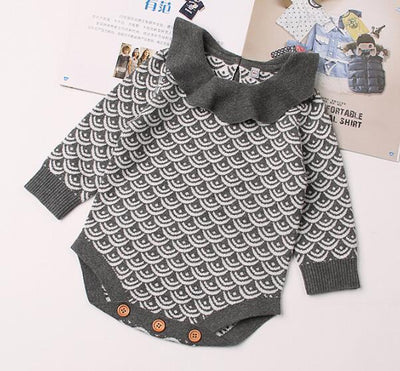 One piece triangle Romper