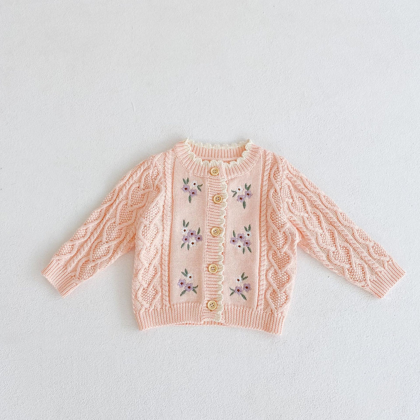 Flower Baby Coat