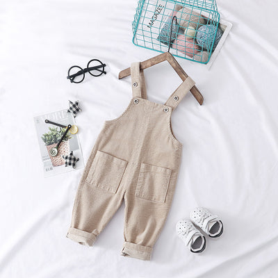 Girls Boys Overalls