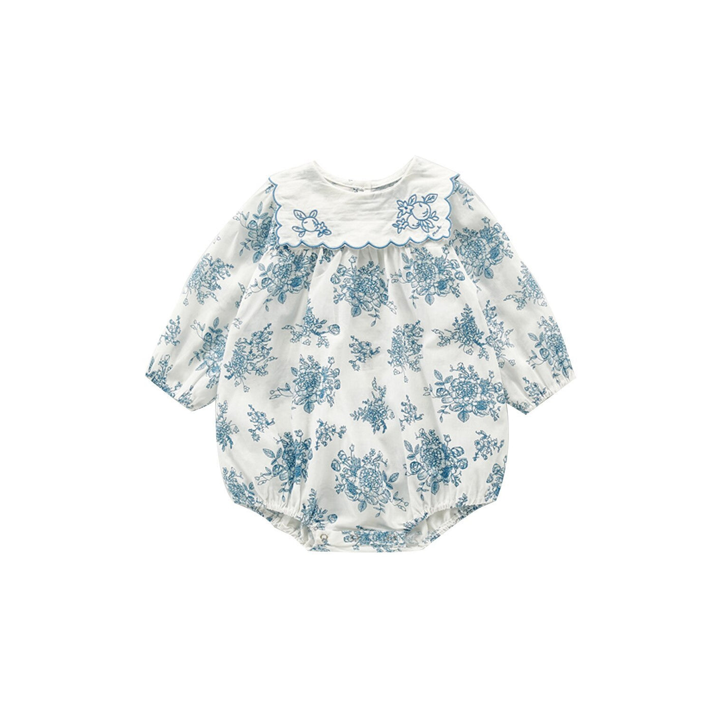 Blue Cotton Skirt