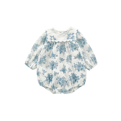 Blue Cotton Skirt