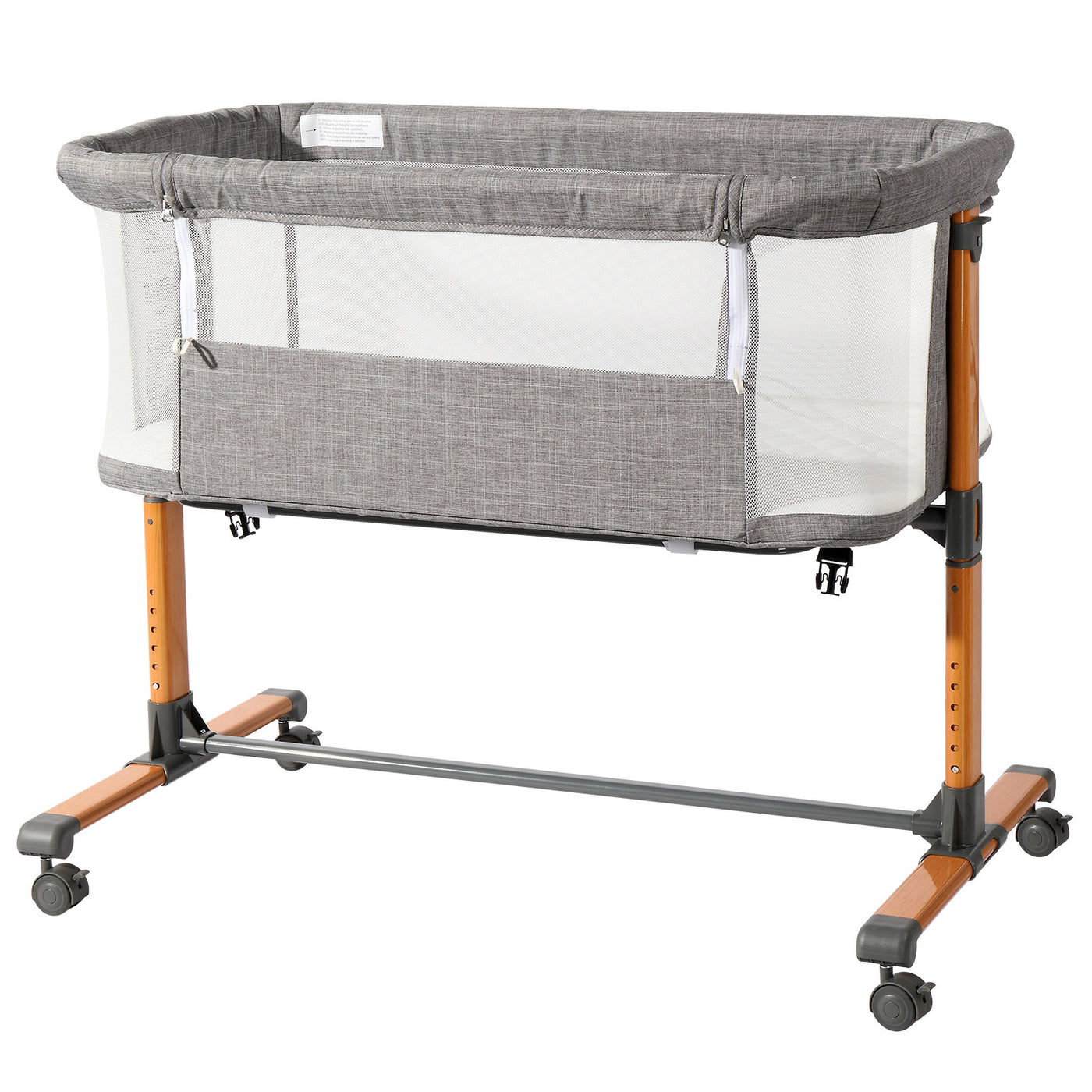 Baby Bassinet Grey