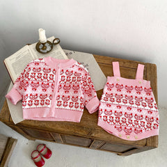 Flower Jacquard Romper