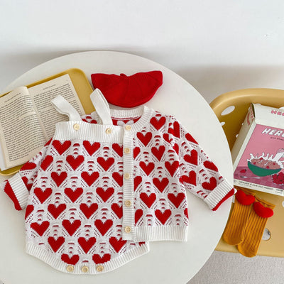 Knitted Baby Suit