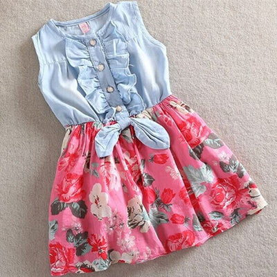 Girls Denim Dress