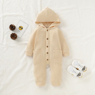 Children's hooded romper