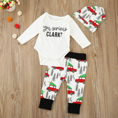 Plaid Knit Set