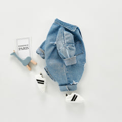 Infant Denim Jumpsuit