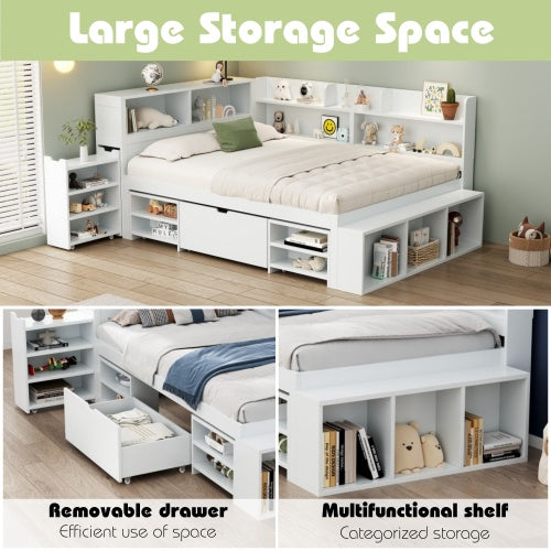 Single Bed White