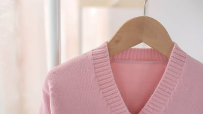 V-Neck Acrylic Kids Sweater