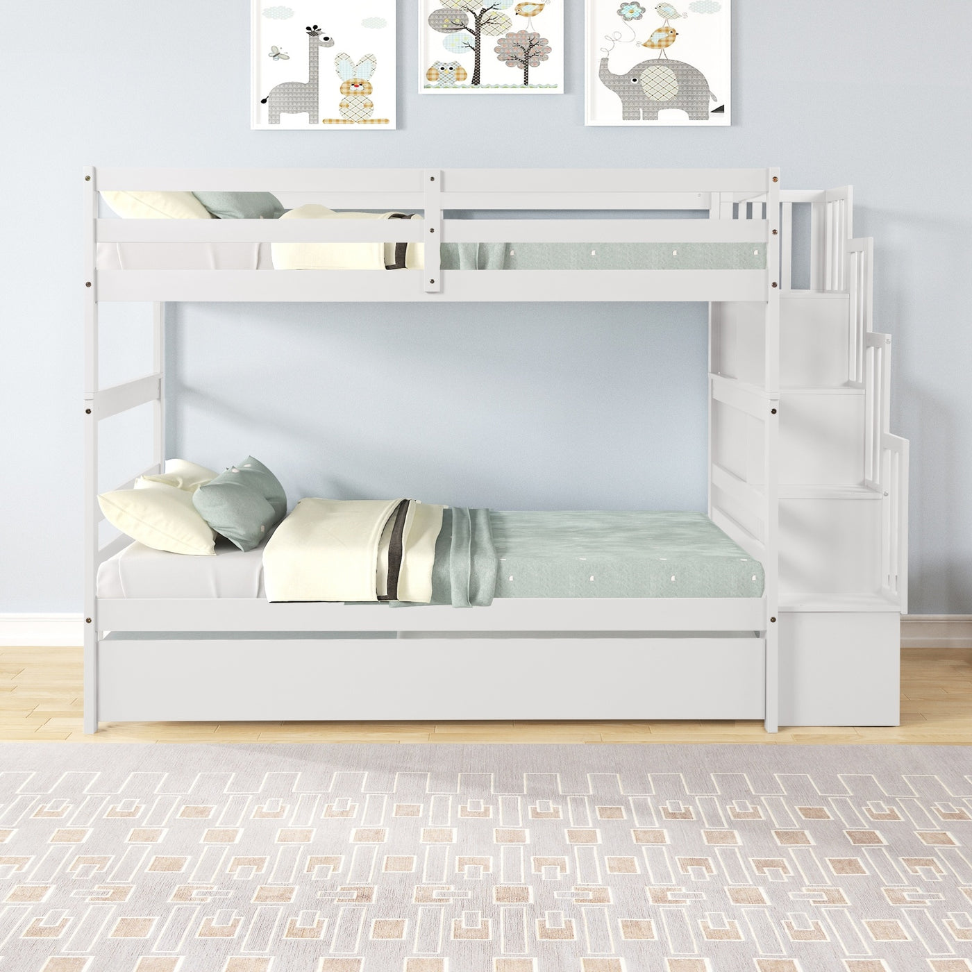 Stairway Storage Bed
