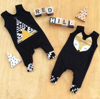 Pattern Baby Romper