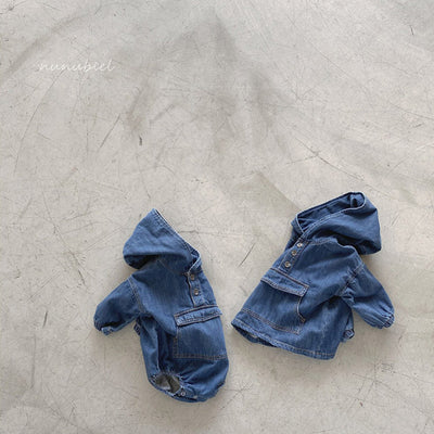 Baby Denim Romper