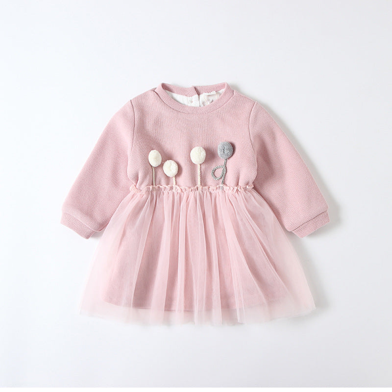 Velvet Baby Dress