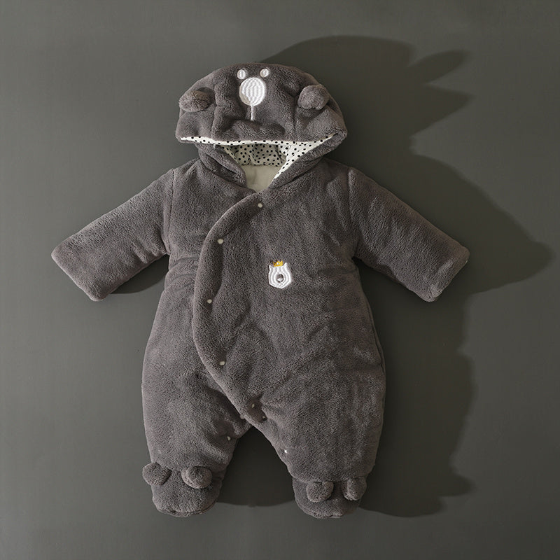 Infant Baby Autumn Clothes Go Out One-piece Romper Romper