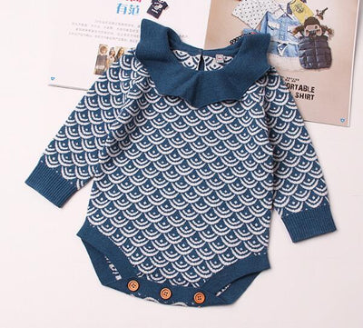 One piece triangle Romper