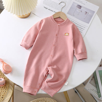 Striped Baby Romper