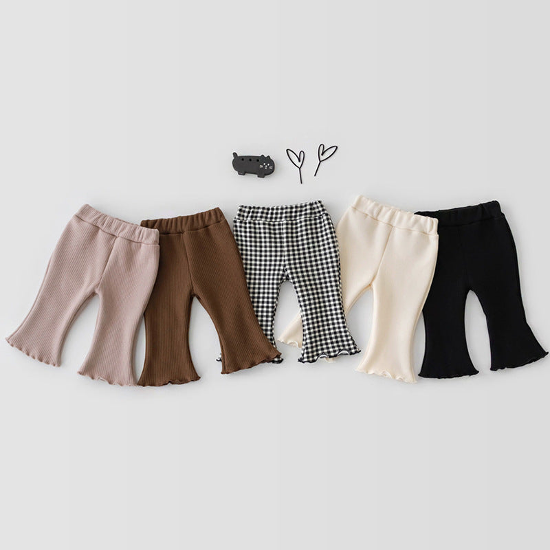 Plaid Baby Trousers