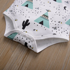 Minimal Cotton Romper