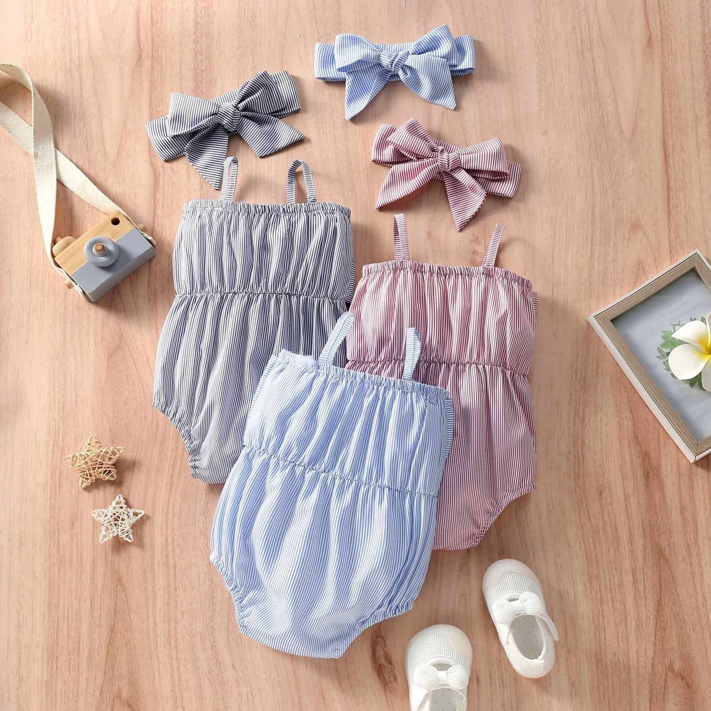 Thin Strip Romper