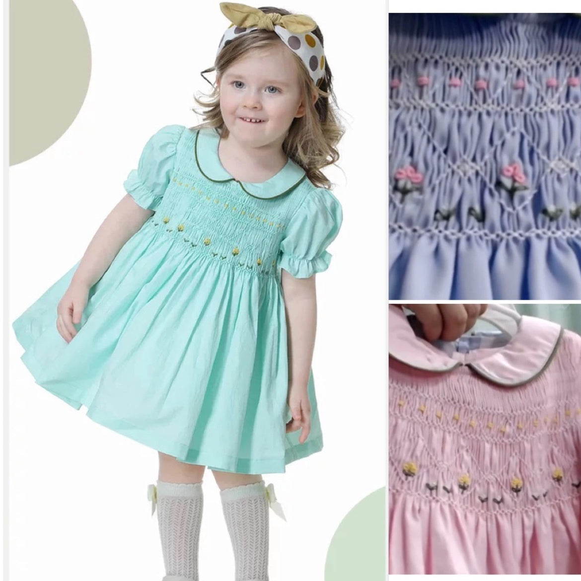 Cotton Blue Dress