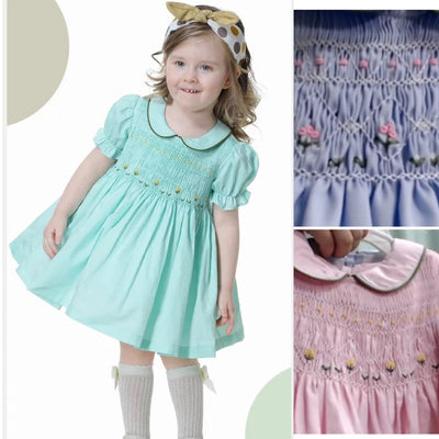 Cotton Blue Dress