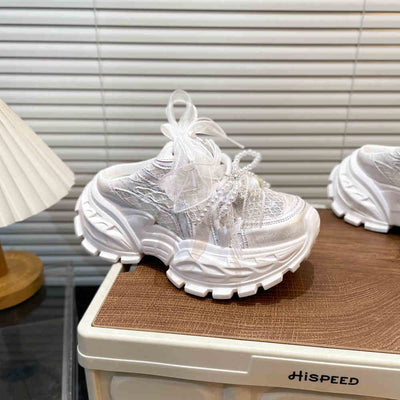 Lace Bow Shoes