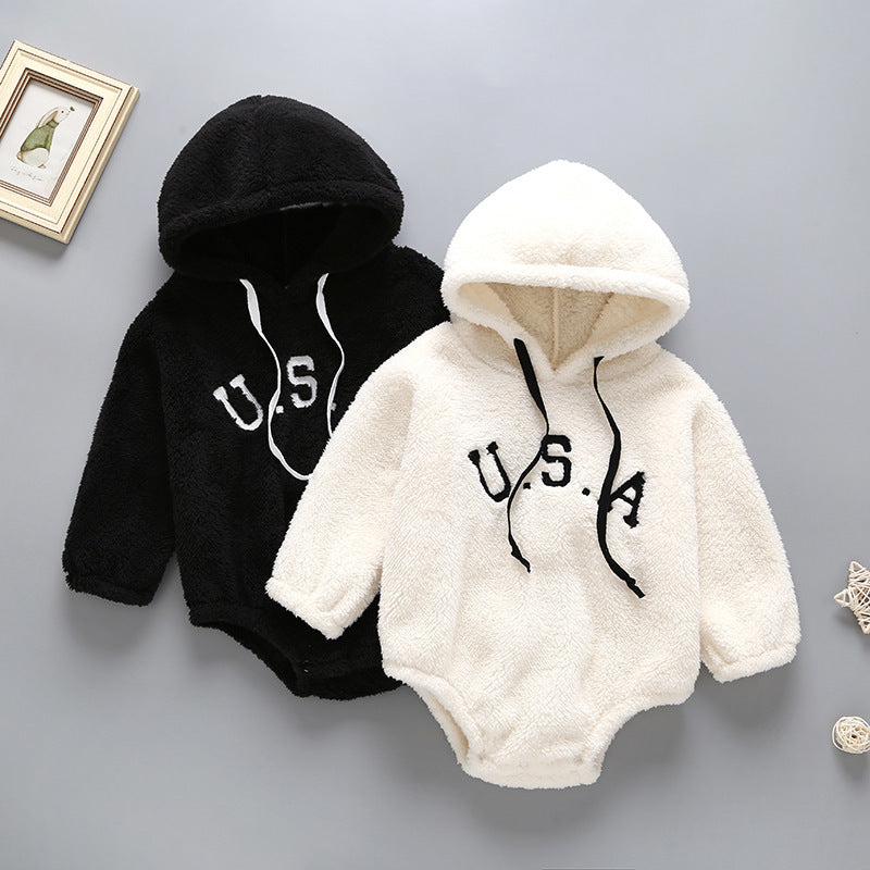 Plush Baby Romper