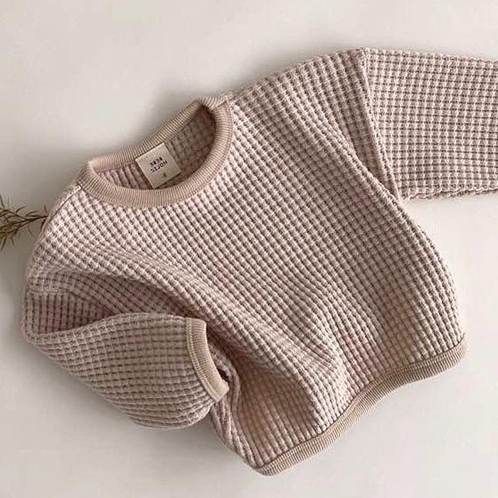 Waffle Pullover Tee