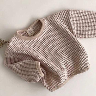 Waffle Pullover Tee