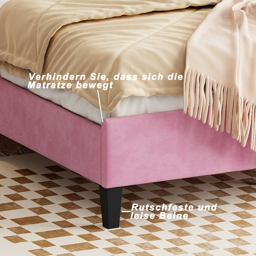 Velvet Girl's Bed