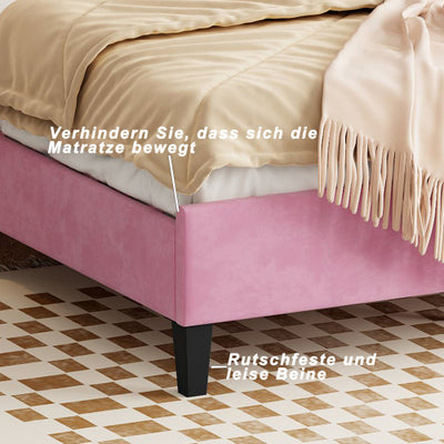 Velvet Girl's Bed