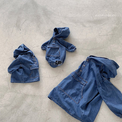 Baby Denim Romper