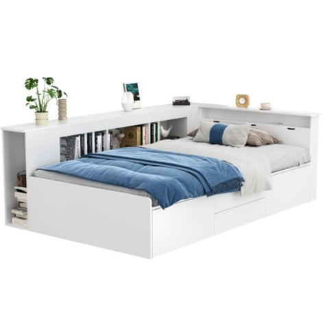 Single Bed White
