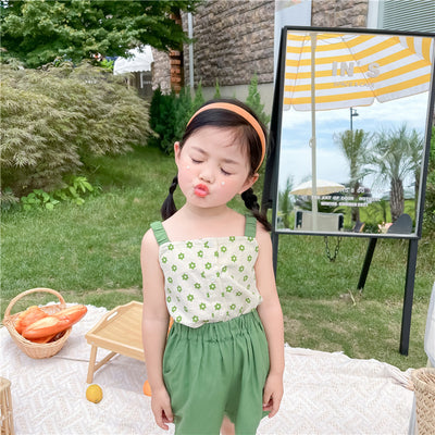 Green Flower Set