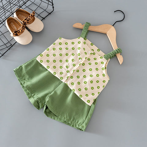 Green Flower Set